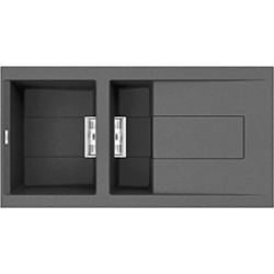 Zlewozmywak Elleci SMART 475 KERATEK K99 DARK GREY LKI47599SMT